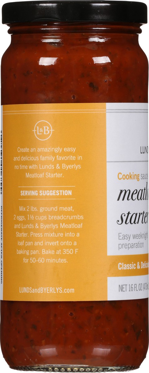 slide 9 of 12, Lunds & Byerlys Meat Loaf Starter Cooking Sauce 16 fl oz, 16 fl oz