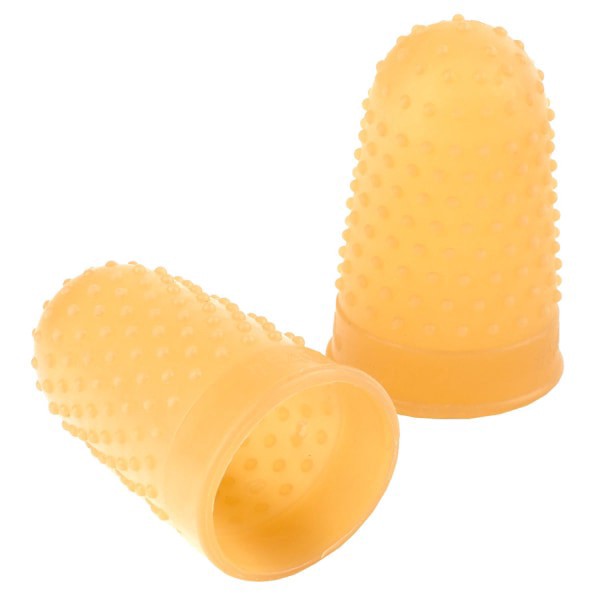slide 1 of 8, Swingline Rubber Fingertips, #11 1/2, Amber, 12 ct; 5/8 in