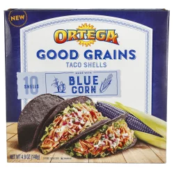 Ortega Good Grains Taco Shells Blue Corn