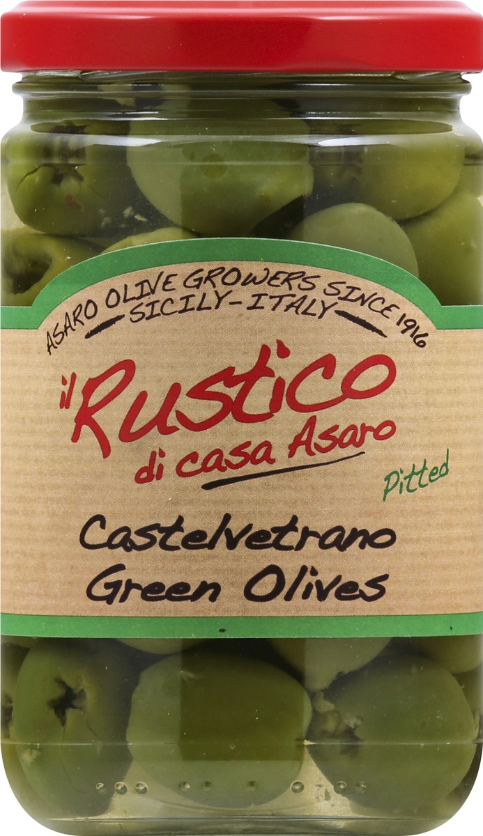slide 10 of 10, Rustico di Casa Asaro Castelvetrano Green Olives, 4.5 oz