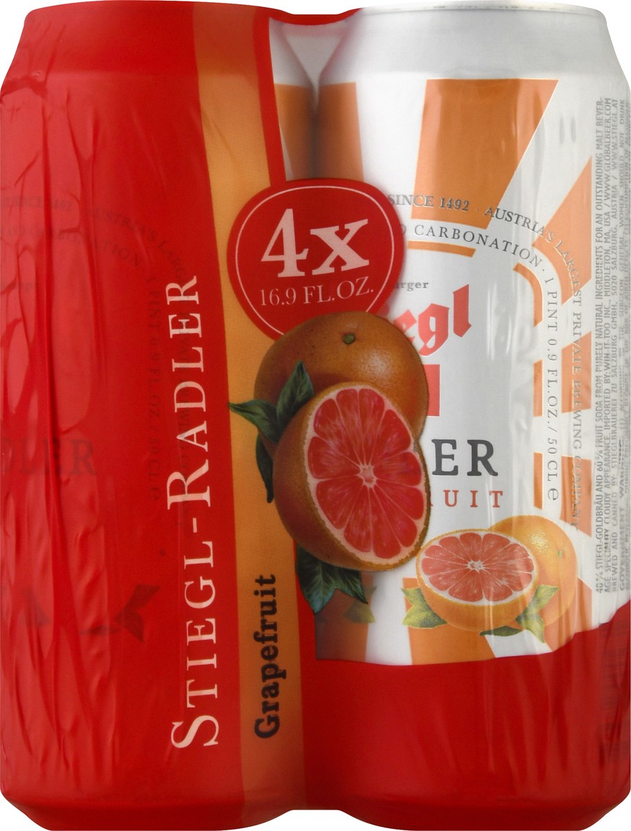 slide 10 of 10, Stiegl Grapefruit Radler, 67.6 fl oz