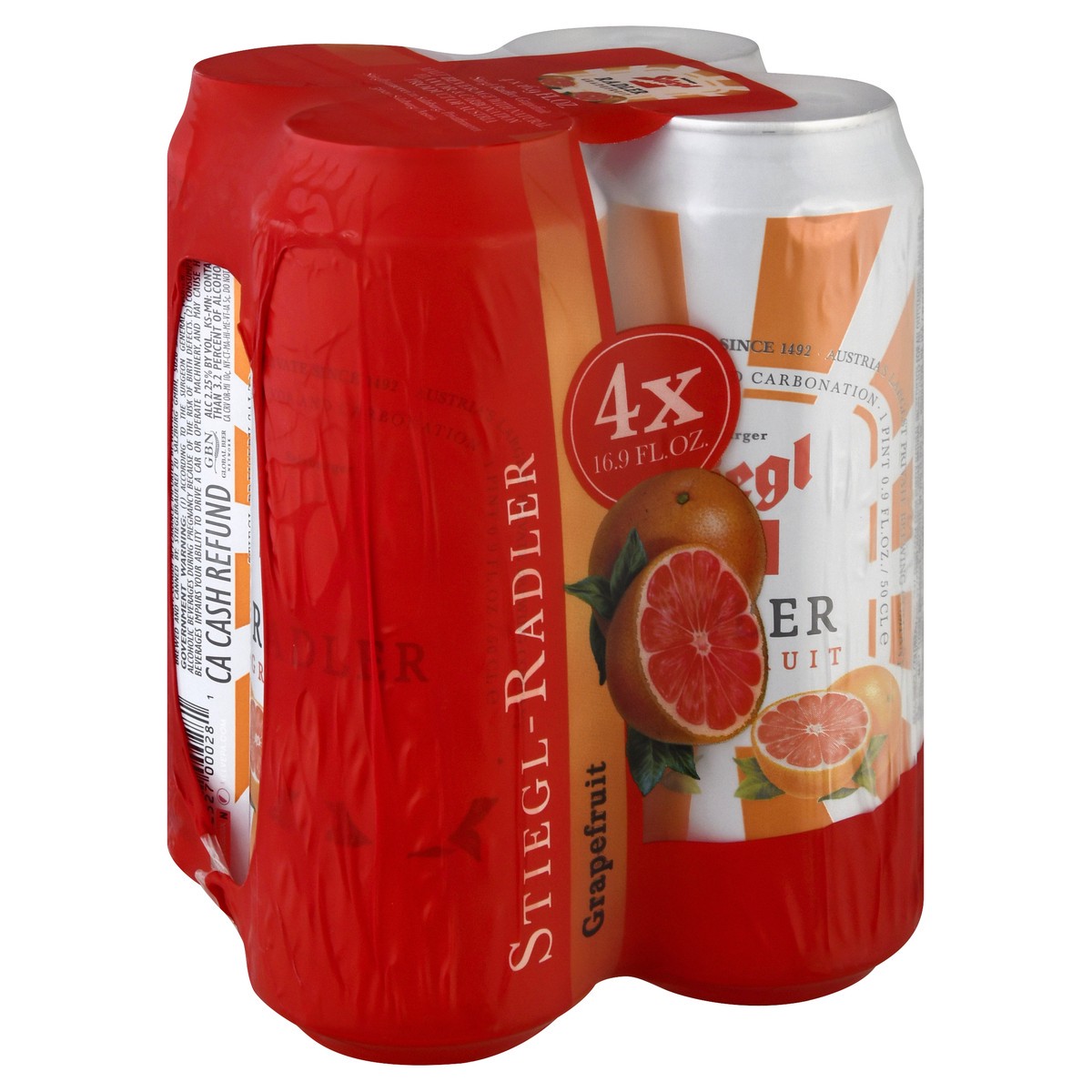 slide 2 of 10, Stiegl Grapefruit Radler, 67.6 fl oz