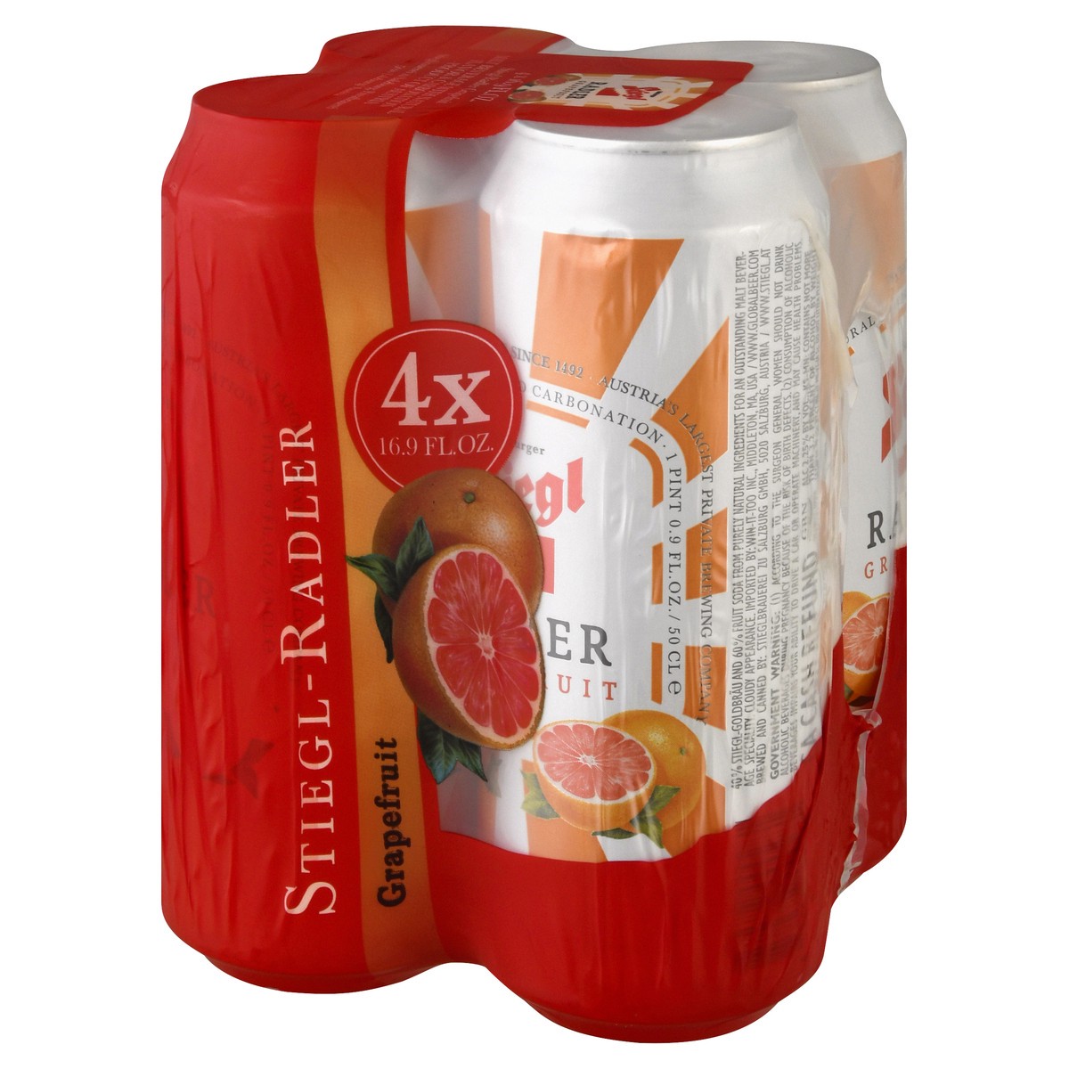 slide 7 of 10, Stiegl Grapefruit Radler, 67.6 fl oz