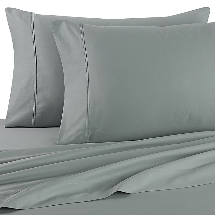 slide 1 of 1, Brookstone BioSense500-Thread-Count Queen Sheet Set - Teal, 1 ct