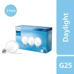 Philips 5.5-Watt (60-Watt) Globe G25 Led Light Bulbs