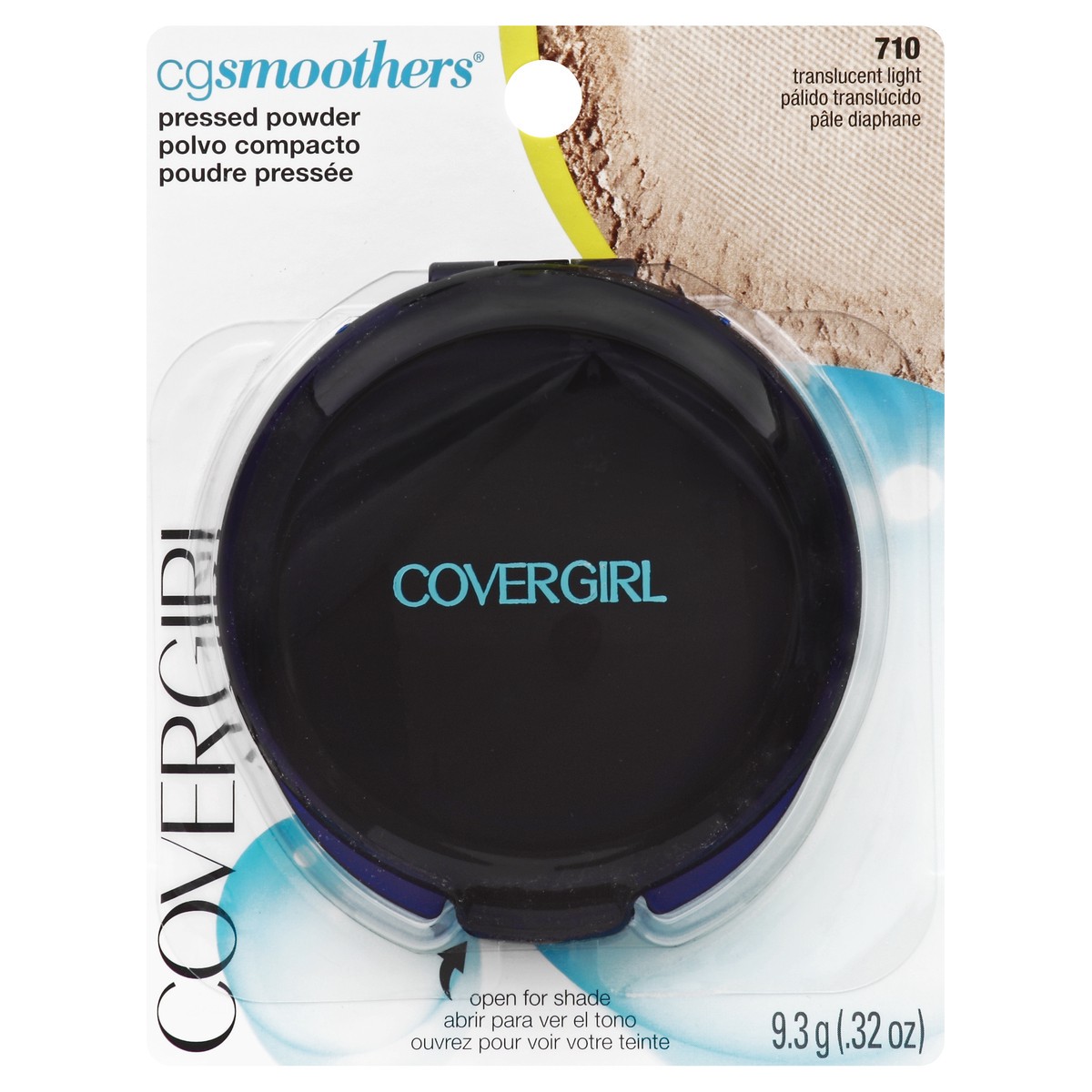 slide 4 of 4, Covergirl COVERGIRL Smoothers Pressed Powder Powder, Translucent Light 710, 0.32 oz (9.3 g), 0.32 oz