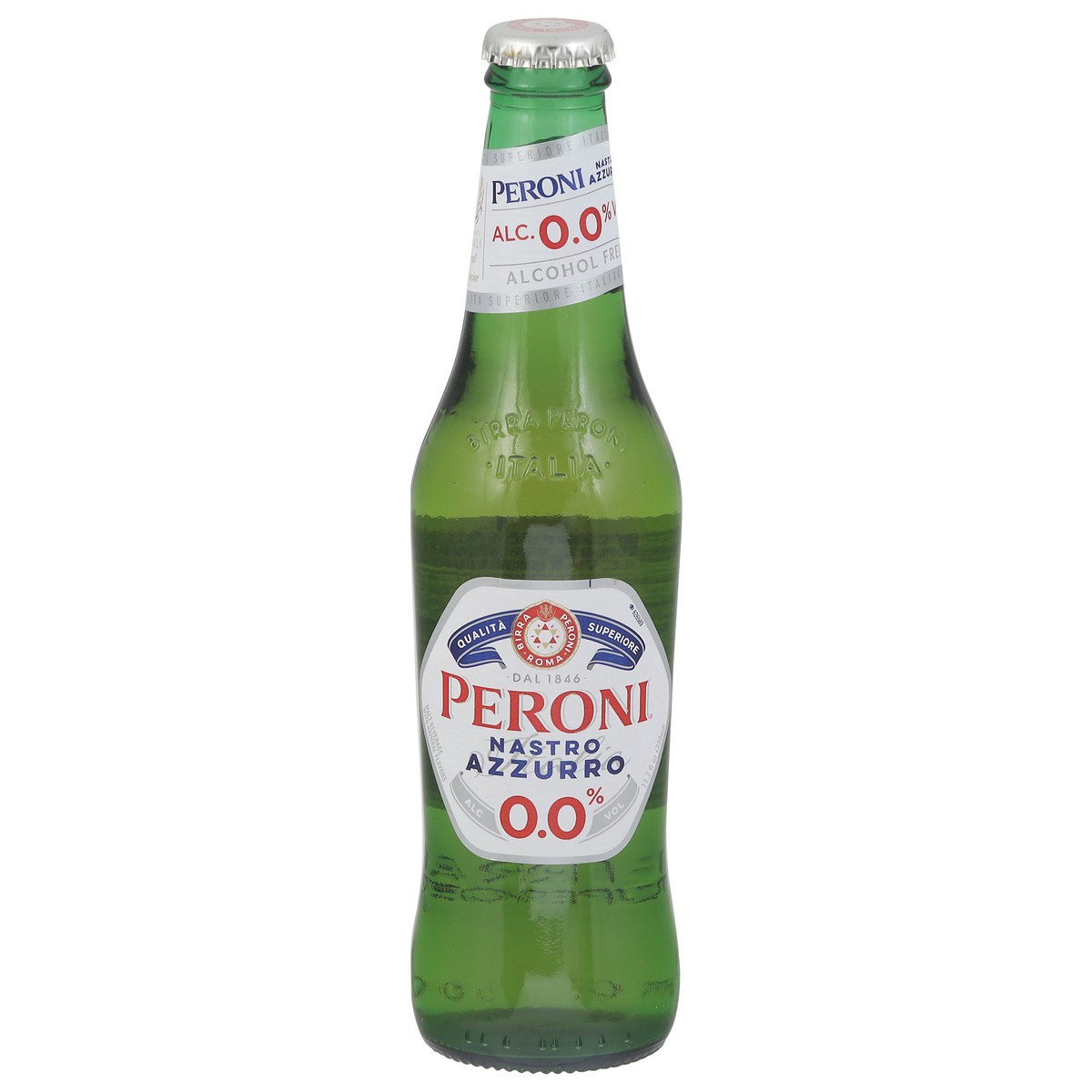 slide 1 of 14, Peroni Nastro Azzurro Italian Style Lager Beer 11.2 fl oz, 11.2 fl oz