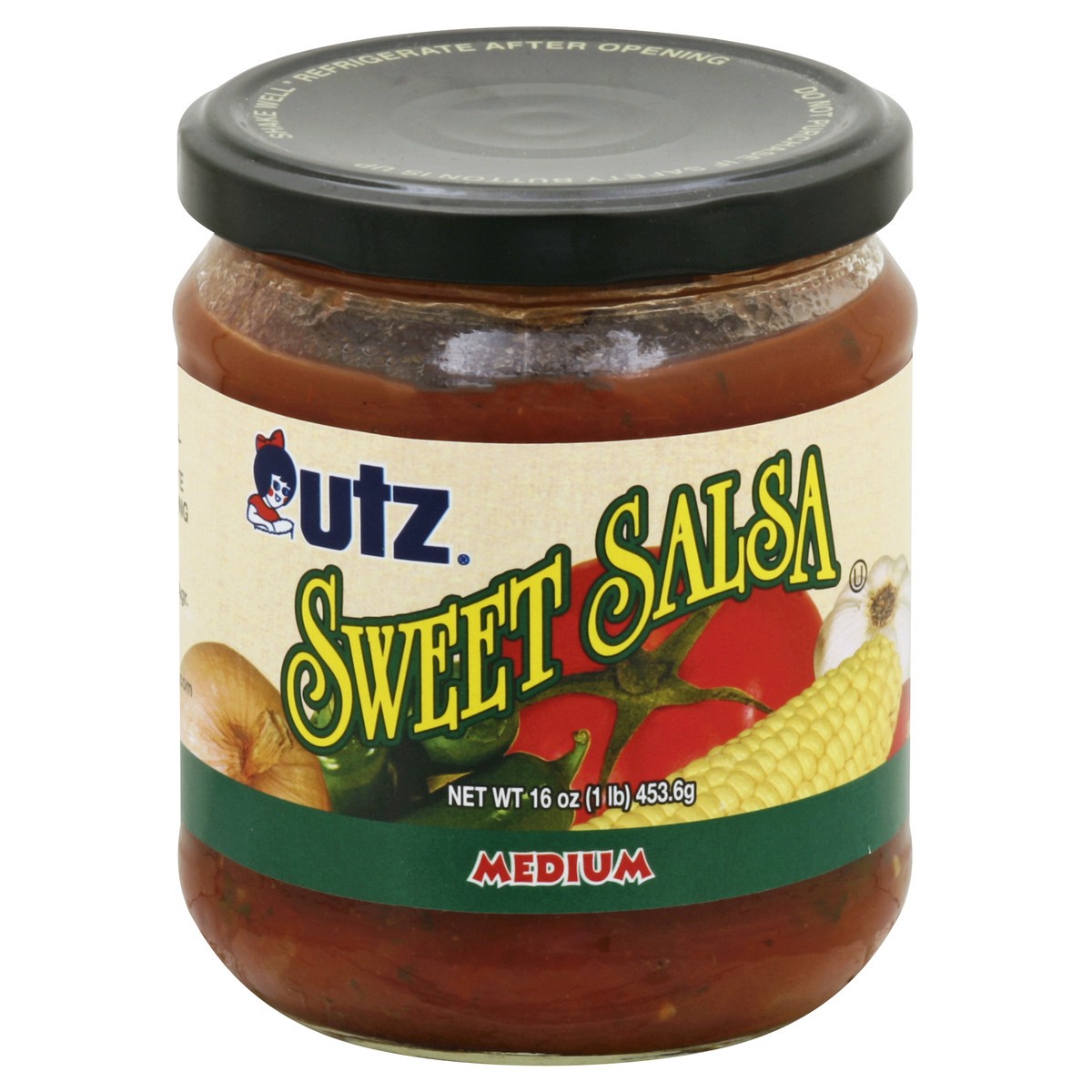 slide 3 of 3, Utz Sweet Salsa 16 oz, 16 oz