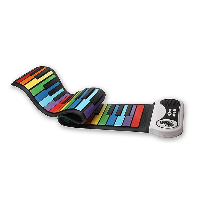 slide 1 of 5, MukikiM Roll Up Rainbow Piano, 1 ct