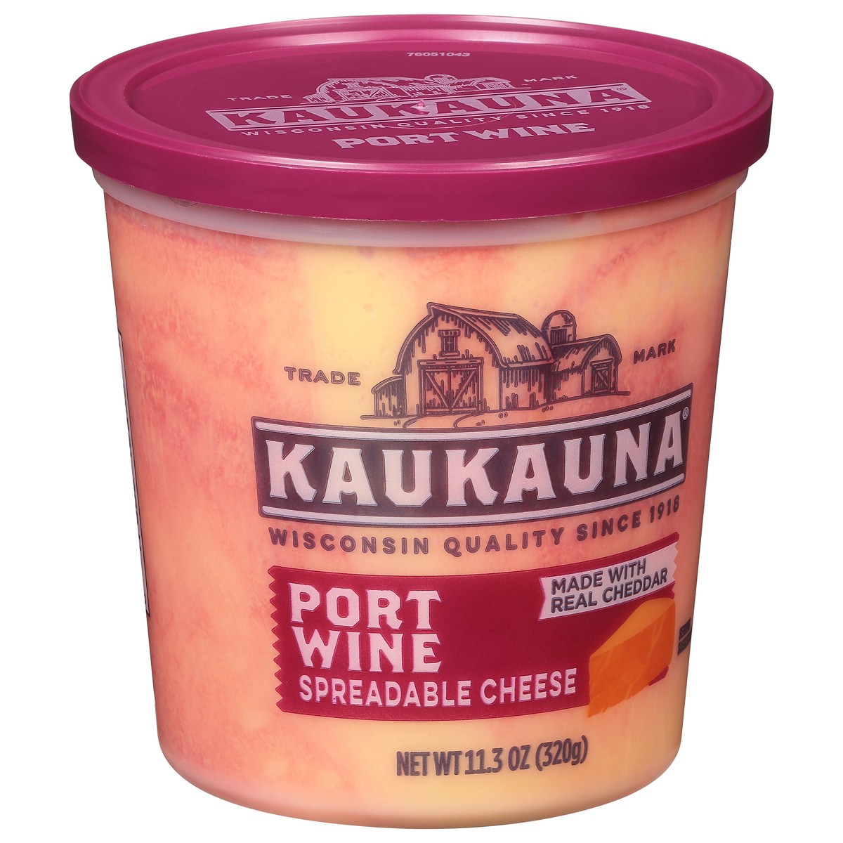 slide 3 of 9, KAUKAUNA Spreadable Cheese, Port Wine - 11.3 oz, 11.3 oz