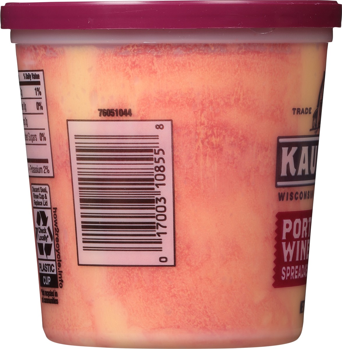 slide 5 of 9, KAUKAUNA Spreadable Cheese, Port Wine - 11.3 oz, 11.3 oz