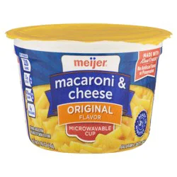 Meijer Mac & Cheese Single Serve Microwave Cup