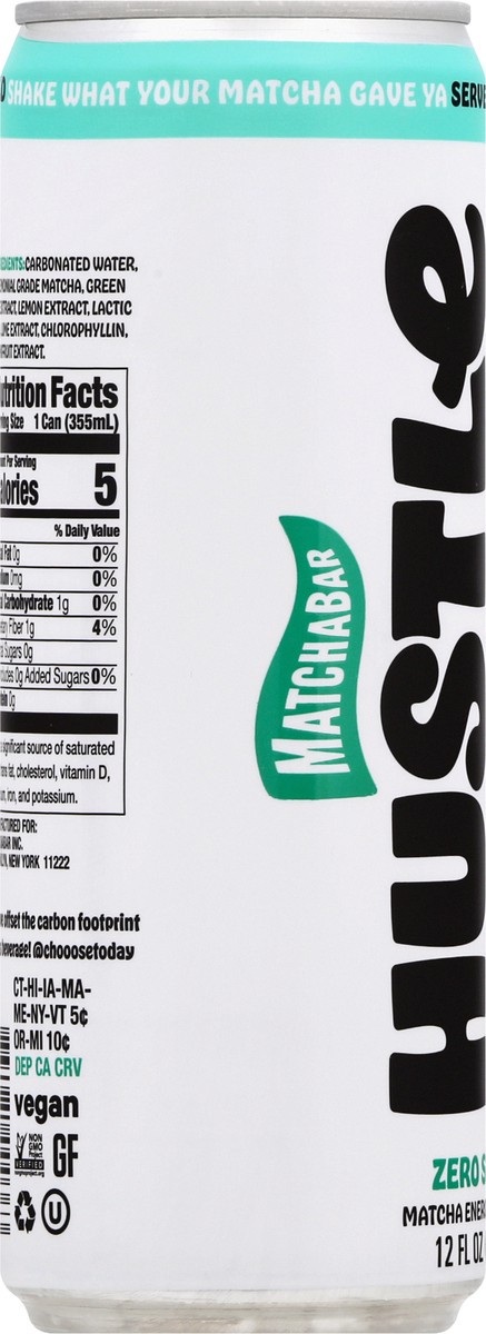 slide 4 of 13, MatchaBar Zero Matcha Energy Drink - 12 oz, 12 oz