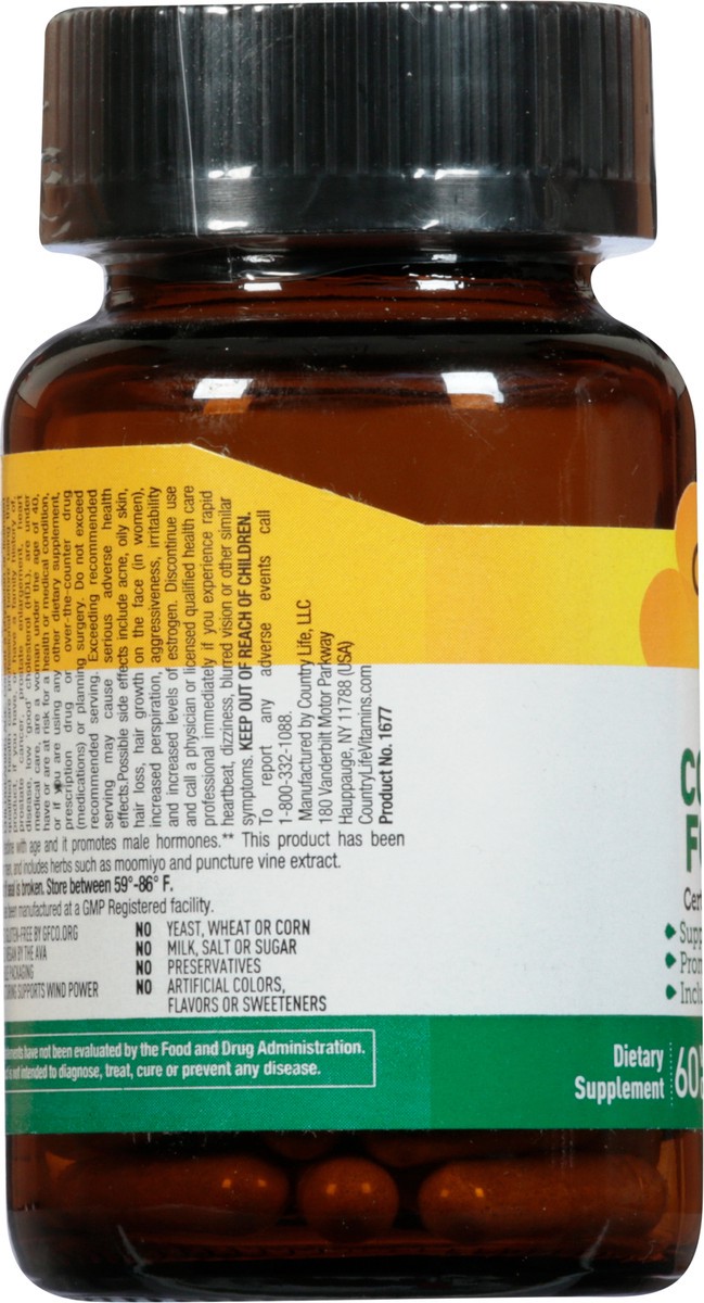 slide 6 of 9, Country Life Vegan Capsules DHEA Complex for Men 60 Capsules, 60 ct