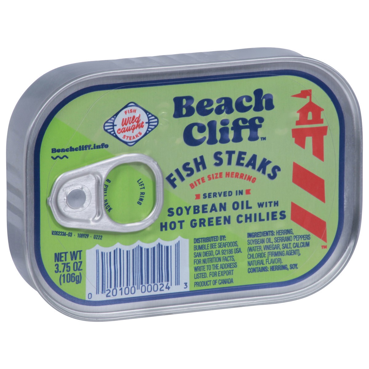 slide 2 of 9, Beach Cliff Fish Steaks w/Chili, 3.75 oz