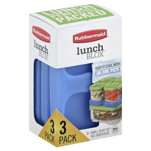 slide 1 of 1, Rubbermaid Ice Substitute, 3 Pack, 3 ct