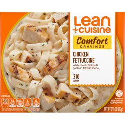 Lean Cuisine Frozen Meal Chicken Fettuccine, Comfort Cravings Microwave Meal, Chicken Pasta Dinner, Frozen Dinner for One