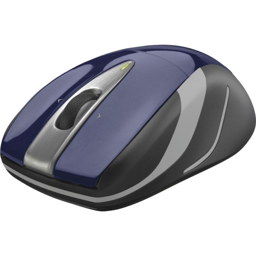 slide 4 of 5, Logitech M525 Wireless Mouse, Blue, 1 ct