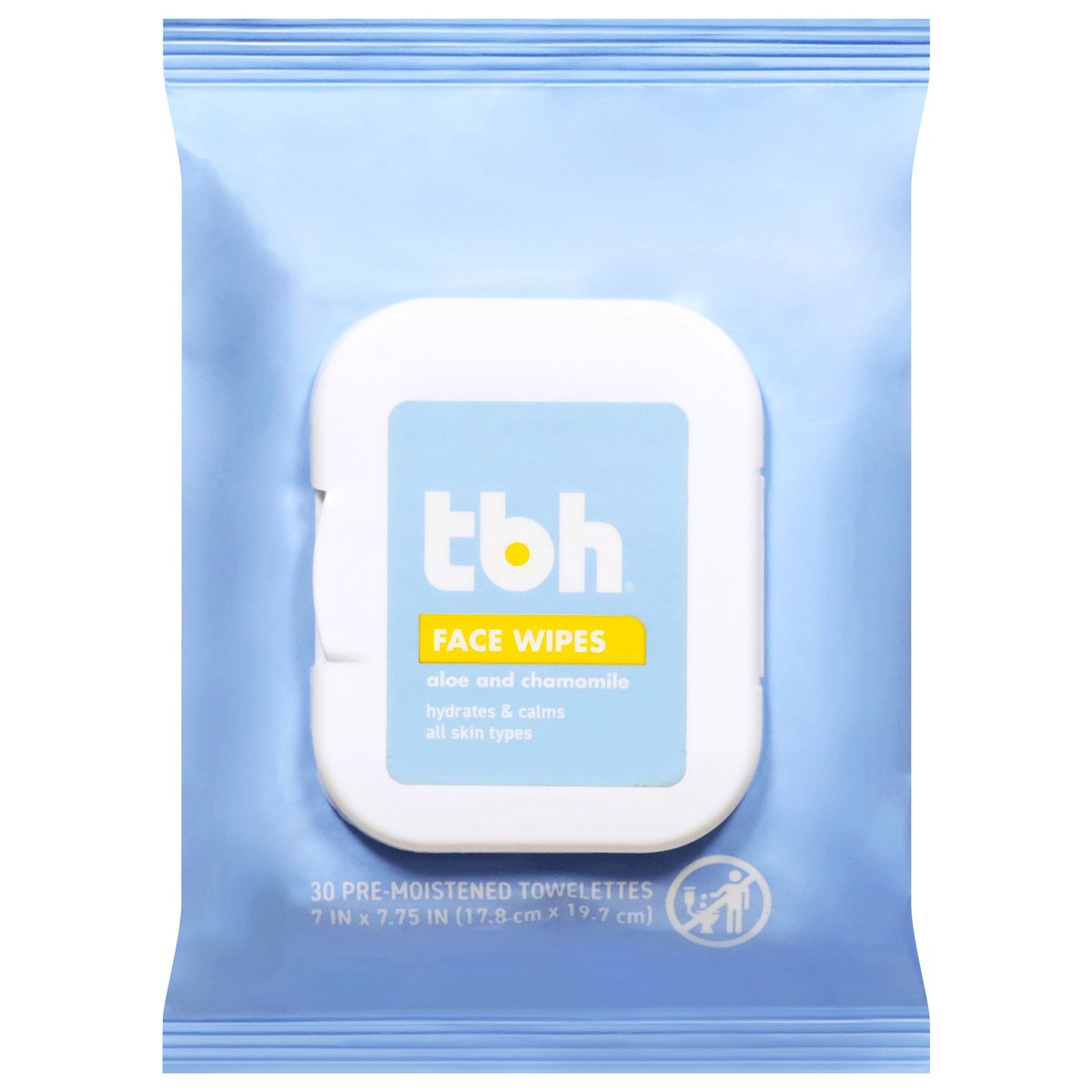 slide 1 of 14, TBH Face Wipes - 30 ct, 30 ct