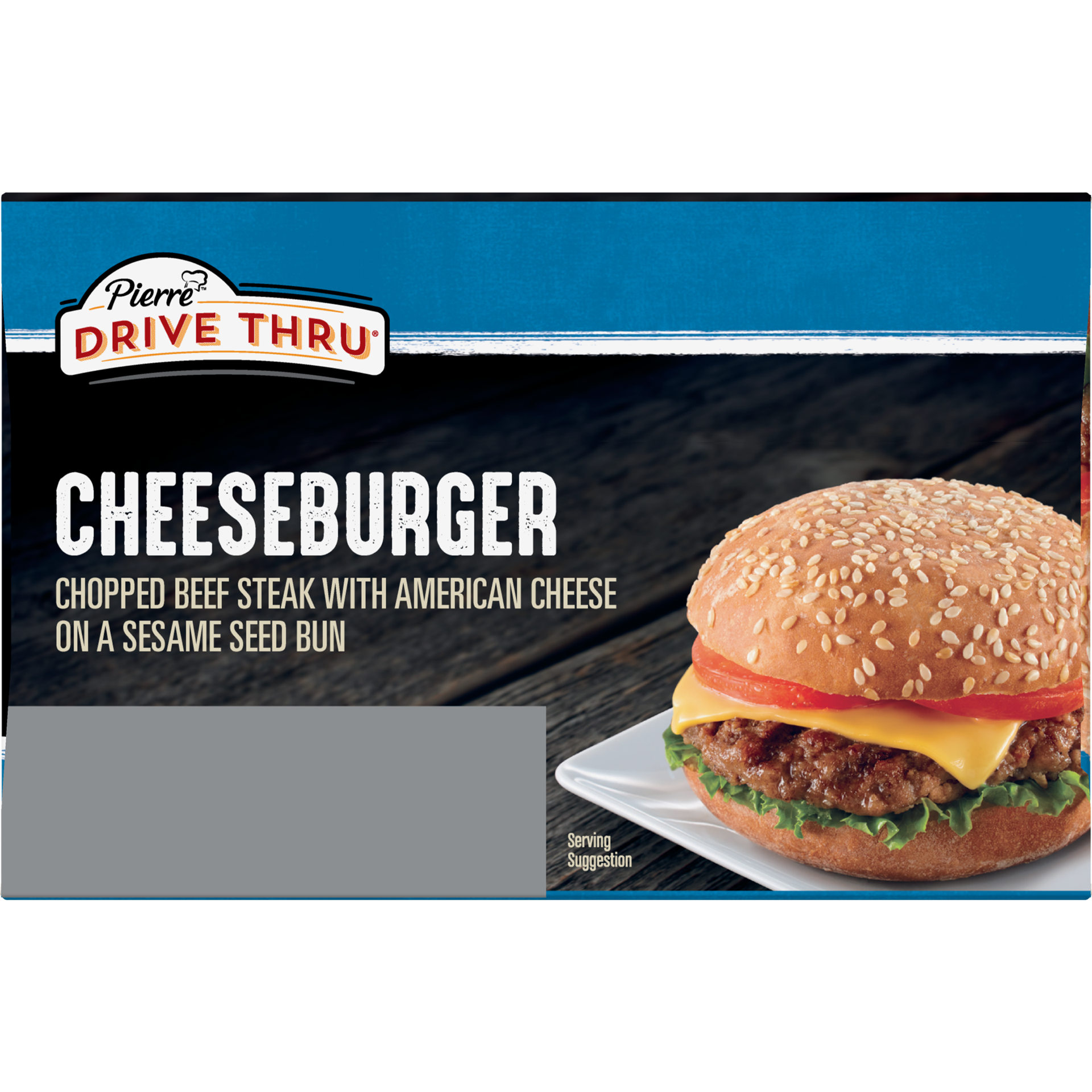 slide 3 of 10, PIERRE DRIVE THRU Cheeseburger Sandwiches, 130.41 g