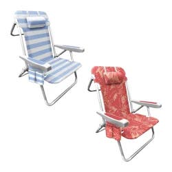 Cabana Beach 5 Pos Backpack Chair