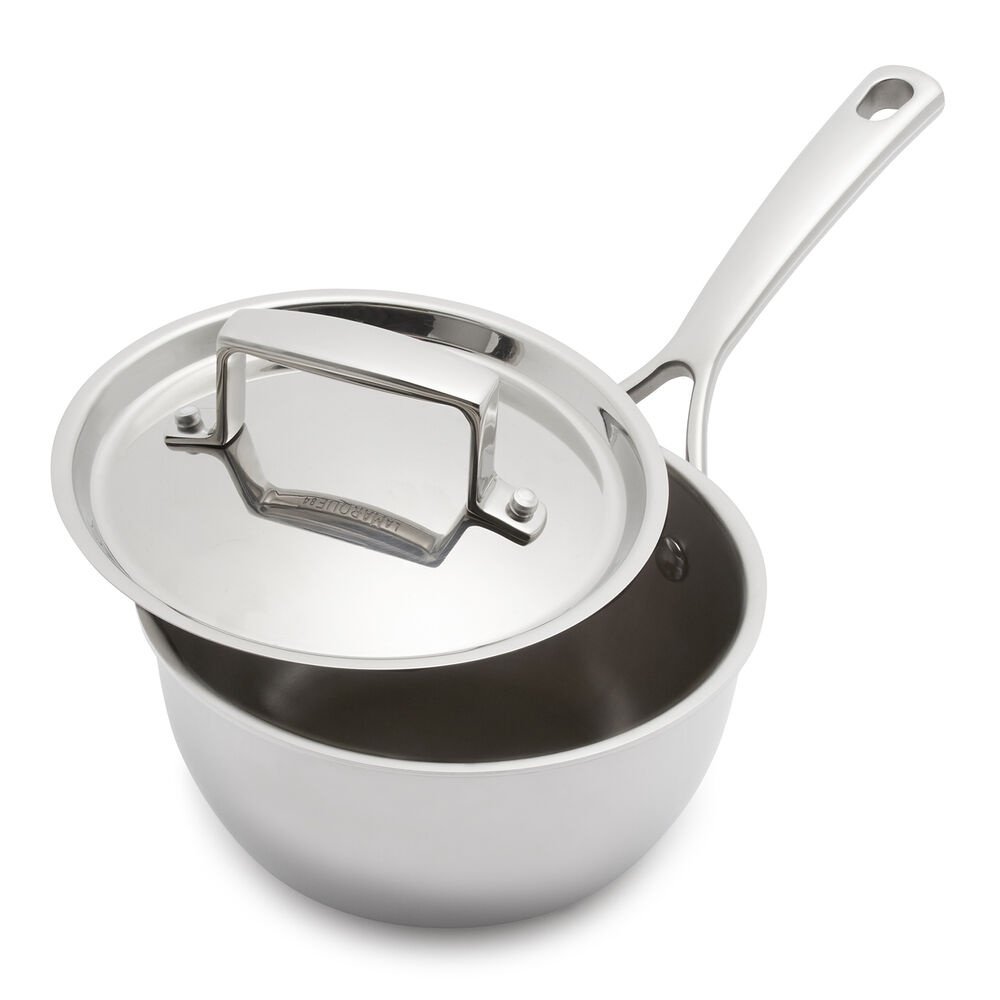 slide 1 of 1, La Marque 84 Stainless Steel Saucepans with Lid, 3.5 qt