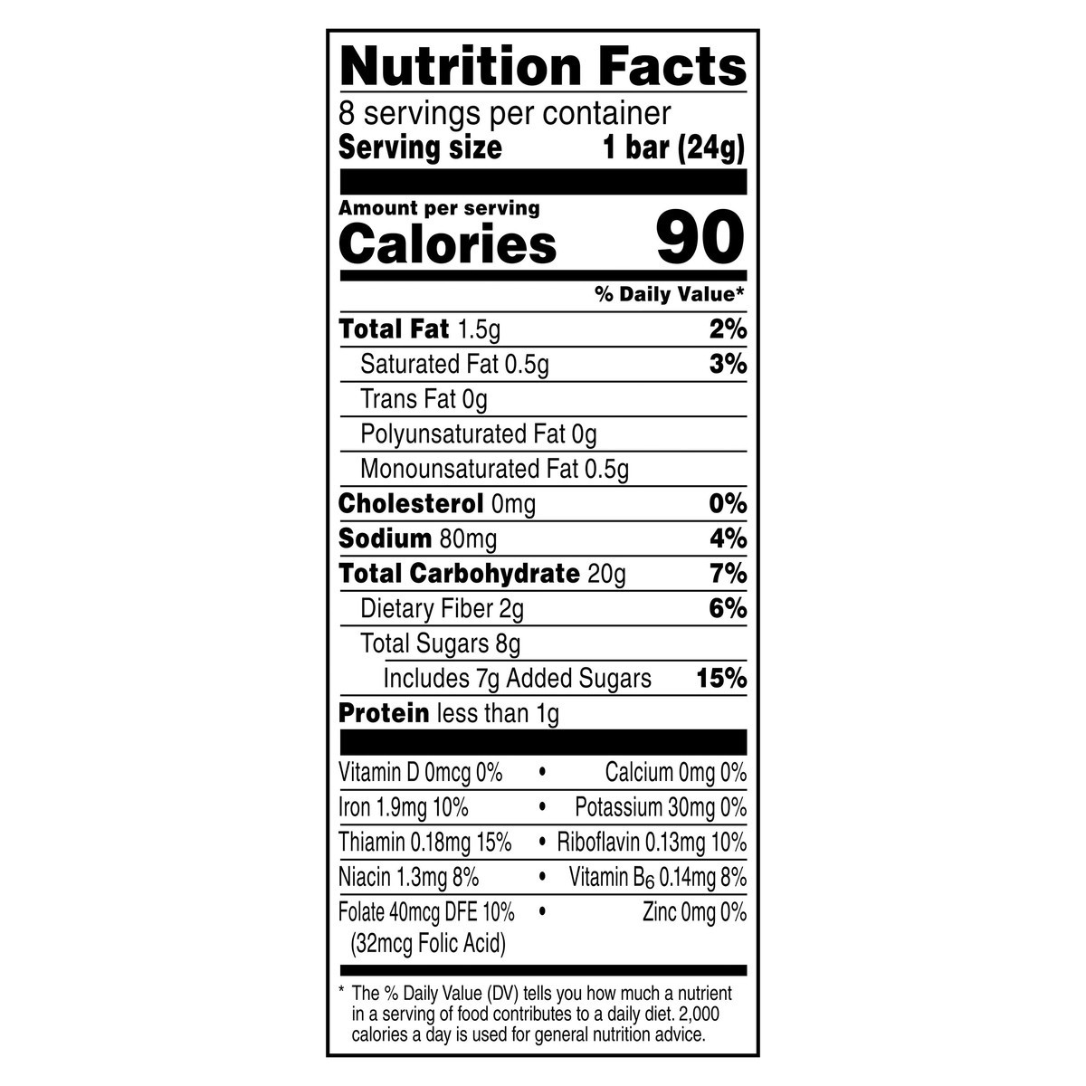 slide 7 of 8, Cap'n Crunch Cereal Bars, 8 ct