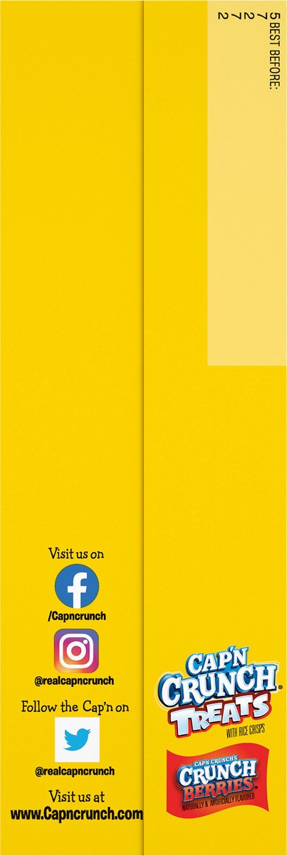 slide 3 of 8, Cap'n Crunch Cereal Bars, 8 ct