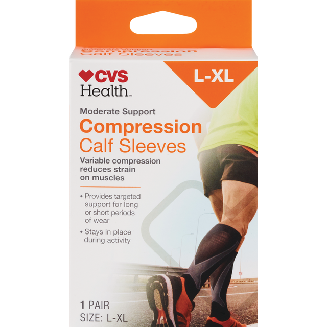 slide 1 of 1, CVS Compression Sleeve L Xl, 1 ct