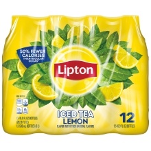 slide 1 of 1, Lipton Tea W/Lemon, 16.9 oz