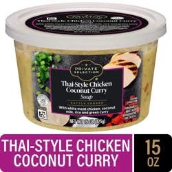 Private Selection® Thai Style Kettle Cooked Chicken Coconut Curry Soup