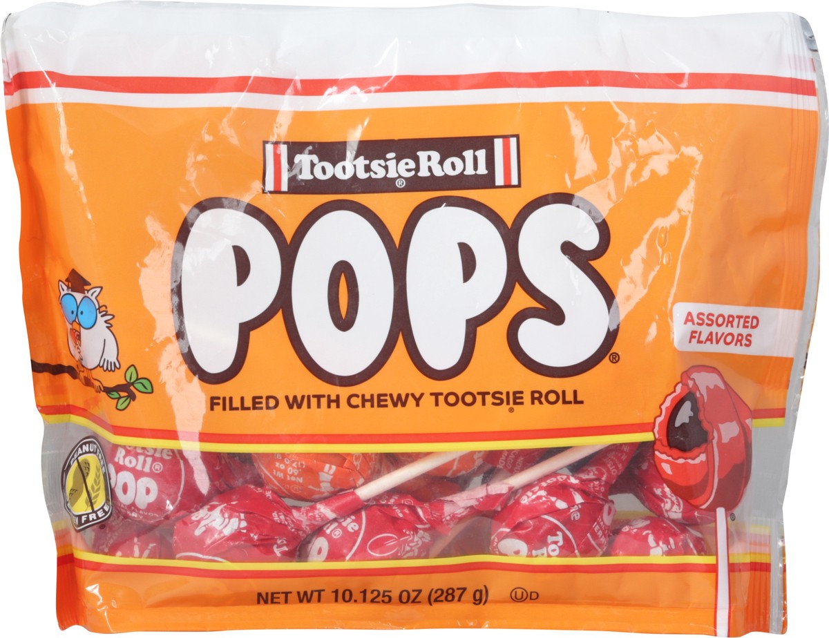 slide 3 of 13, Tootsie Roll Assorted Flavors Pops 10.125 oz, 10.1 oz