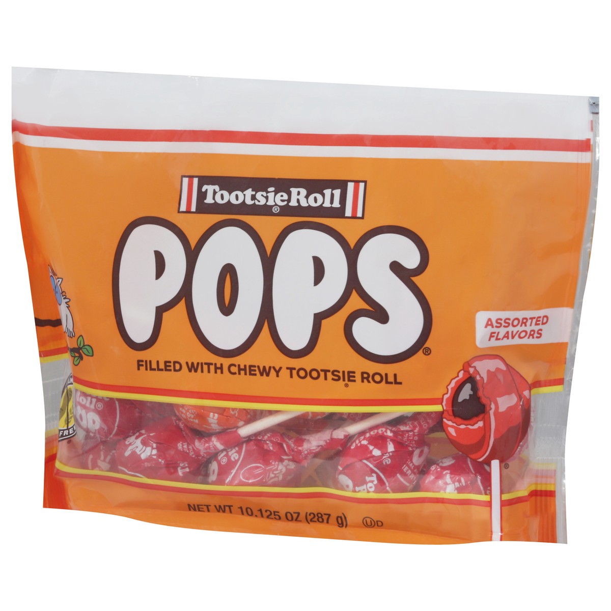 slide 12 of 13, Tootsie Roll Assorted Flavors Pops 10.125 oz, 10.1 oz