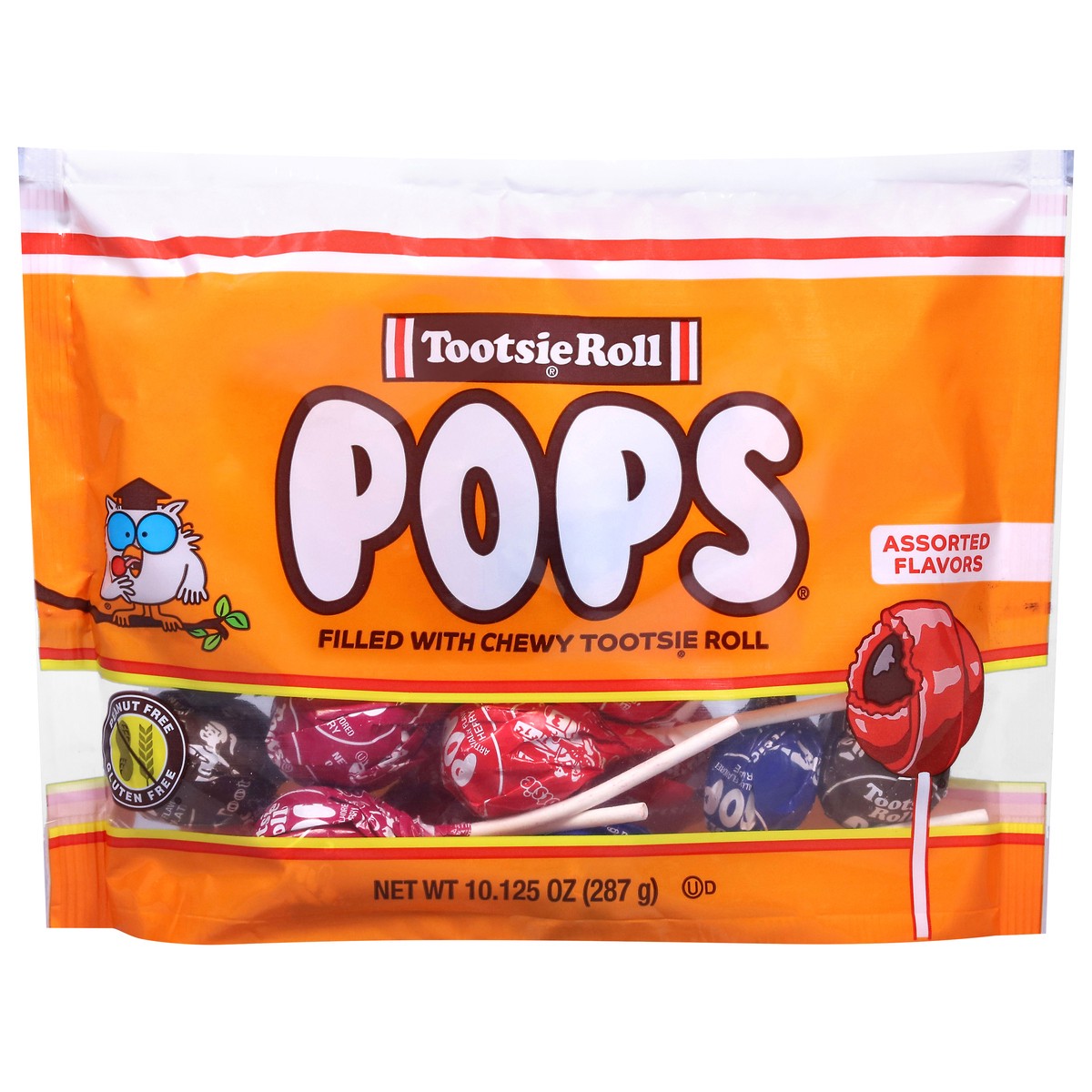 slide 1 of 13, Tootsie Roll Assorted Flavors Pops 10.125 oz, 10.1 oz