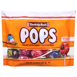 Tootsie Roll Assorted Flavors Pops 10.125 oz