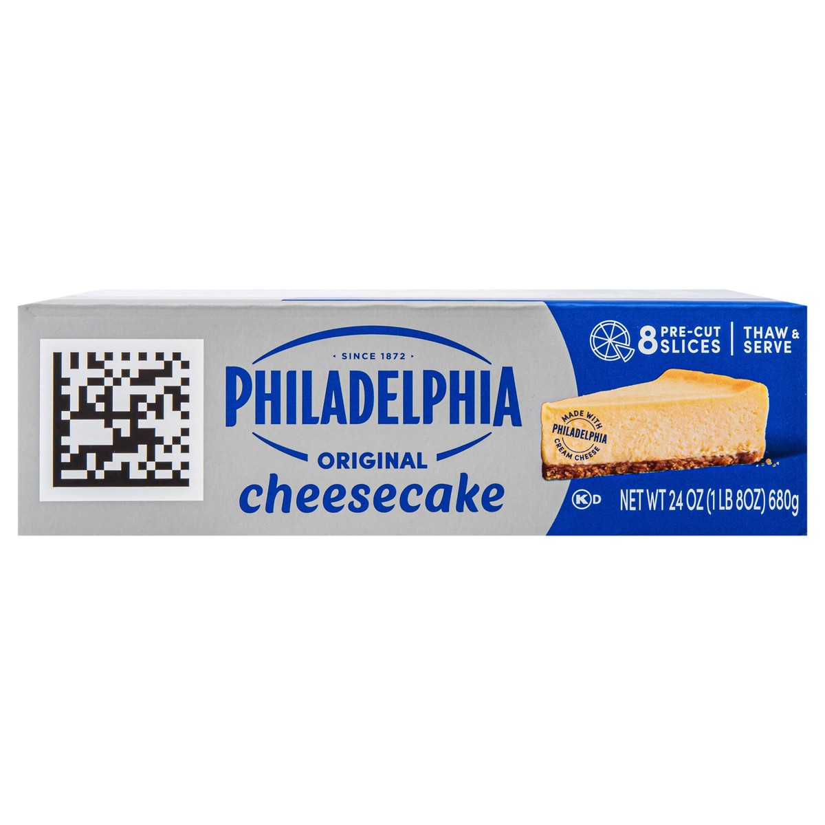 slide 1 of 6, Philadelphia Original Cheesecake, 24 oz Box, 8 ct