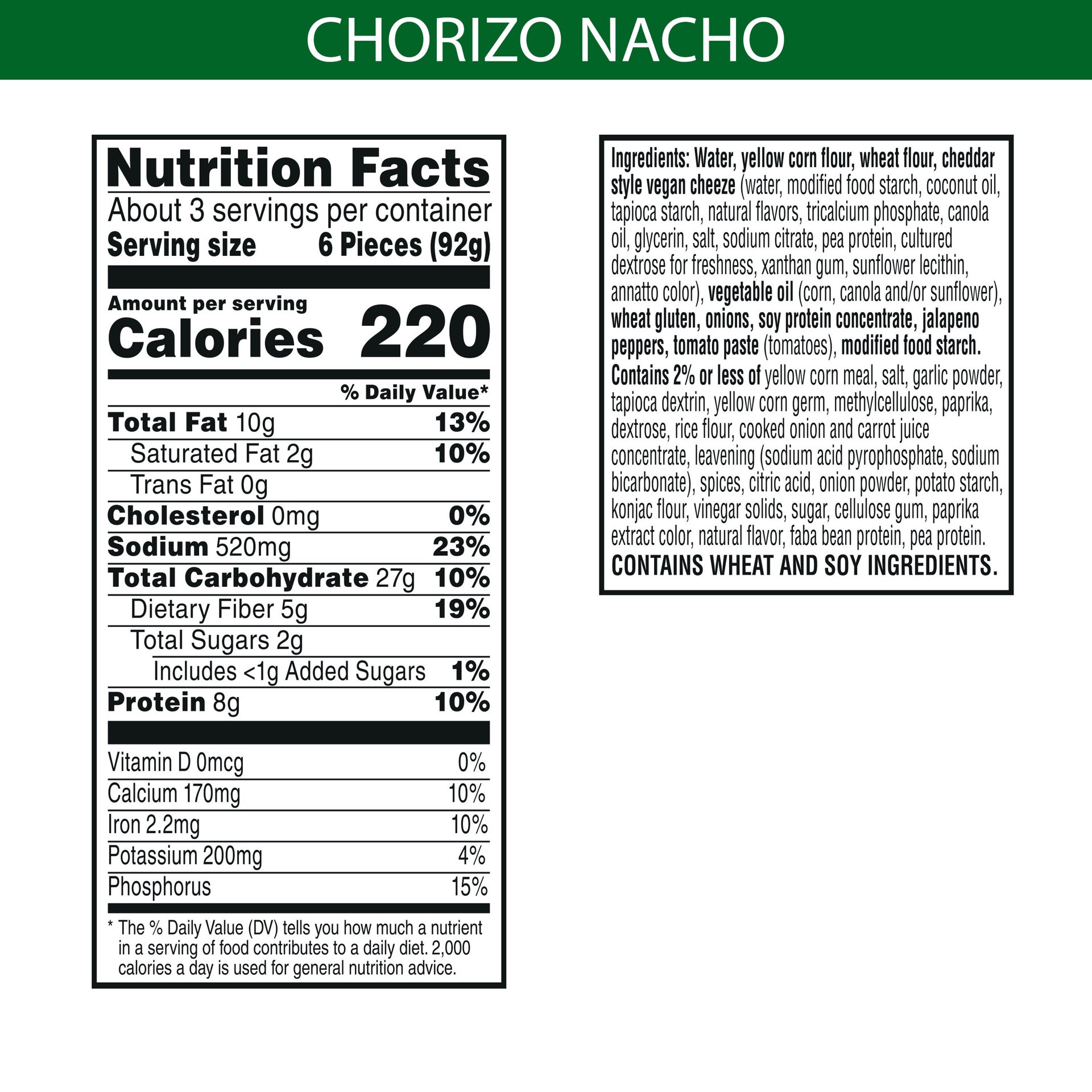 slide 2 of 5, MorningStar Farms Veggitizers Nacho Bites, Chorizo Nacho, 9.1 oz, Frozen, 9.1 oz