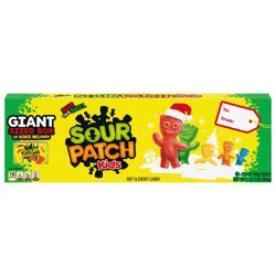 SOUR PATCH KIDS Soft & Chewy Holiday Candy, Bulk Candy, Giant Gift Box (10 - 3.5 oz Boxes)