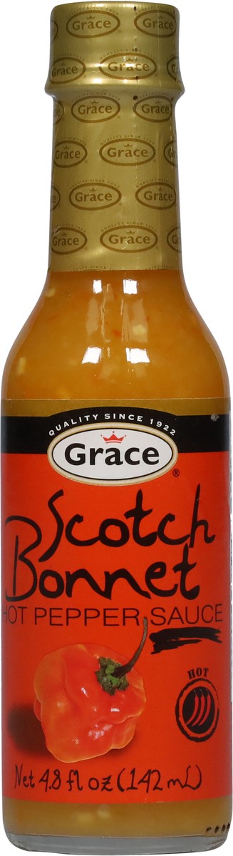 slide 7 of 9, Grace Scotch Bonnet Hot Pepper Sauce 4.8 fl oz, 4.8 fl oz