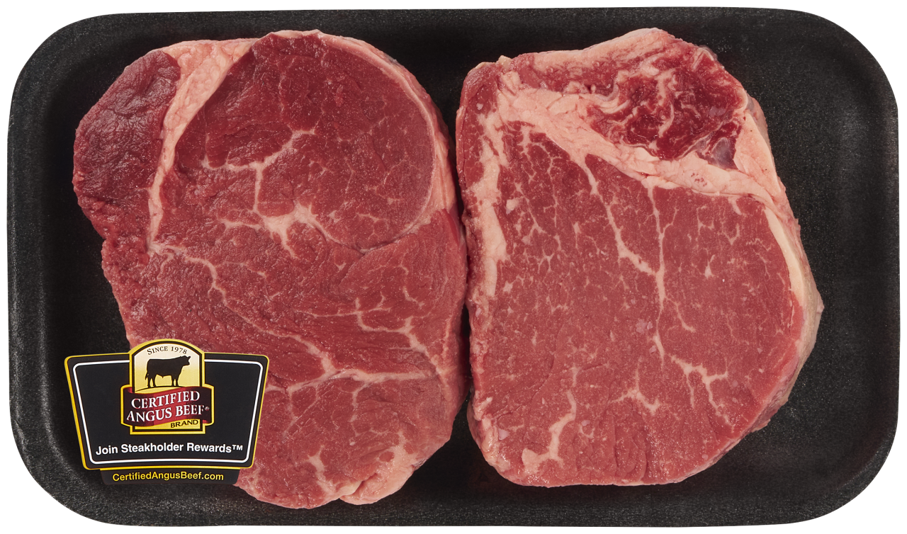 slide 1 of 1, Beef Loin Tenderloin Steak, per lb