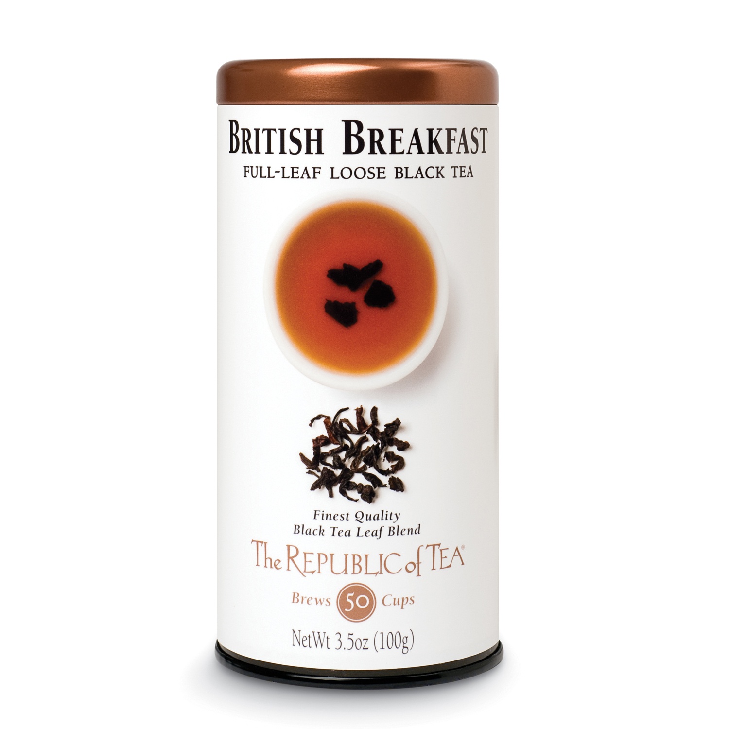 slide 1 of 1, The Republic of Tea British Breakfast Full Leaf Loose Tea - 3.5 oz, 3.5 oz