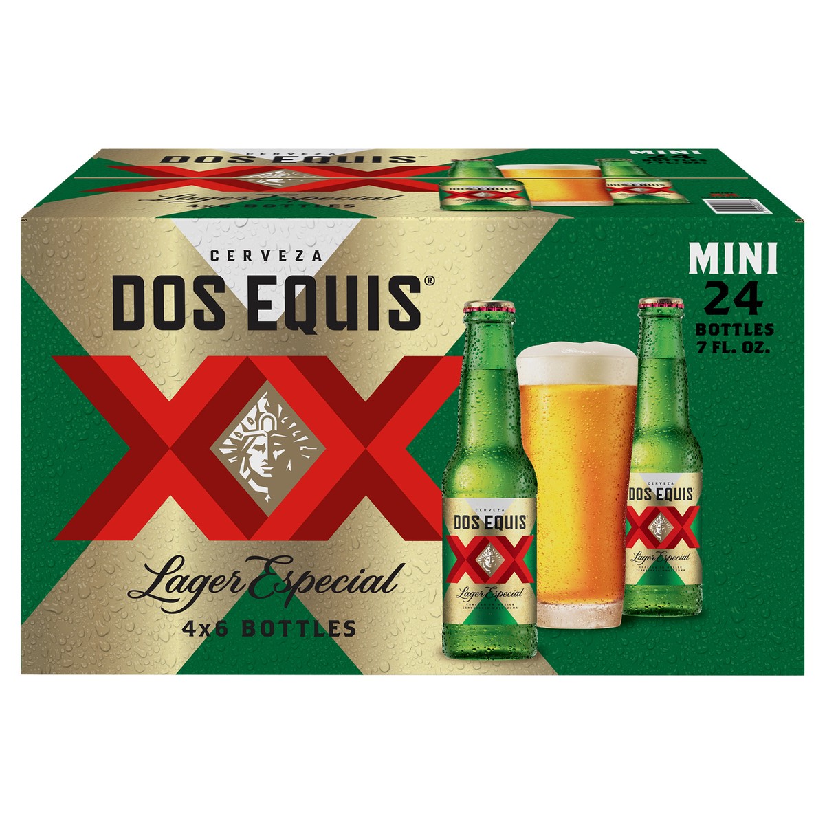Dos Equis XX Beer Sticker Decal - Mexican Lager Bumper Sticker, Available In Multiple Sizes