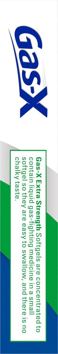 slide 4 of 9, Gas-X Extra Strength Gas Relief Softgels with Simethicone 125 mg - 20 Count, 20 ct