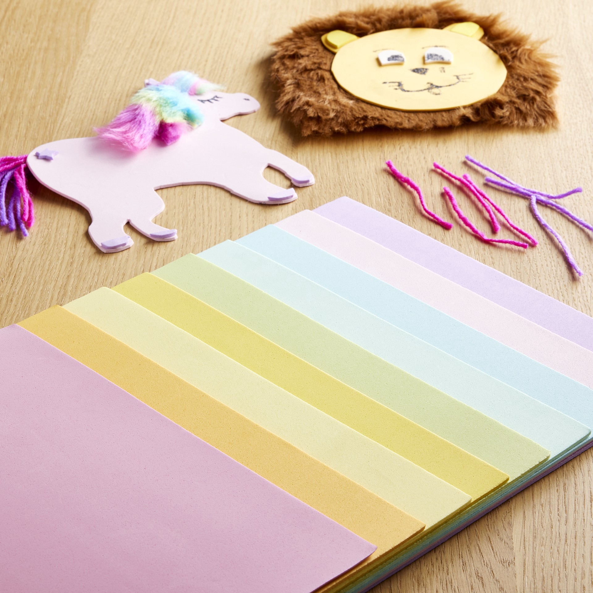 slide 3 of 3, 9" X 12" Pastel Foam Sheets By Creatology, 40ct., 40 ct