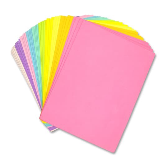 slide 1 of 3, 9" X 12" Pastel Foam Sheets By Creatology, 40ct., 40 ct