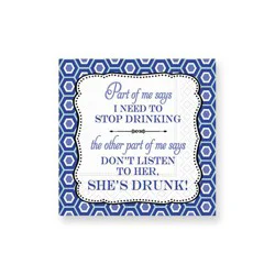 Design Design Beverage Napkin - Part Me