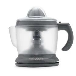 our goods Electric Citrus Juicer - Pebble Gray