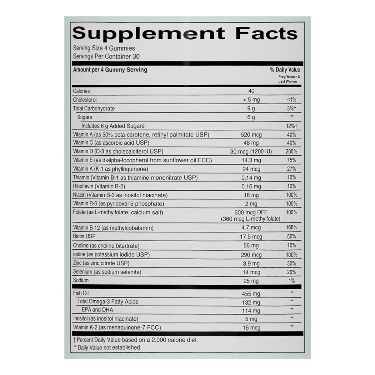 slide 3 of 8, SmartyPants Prenatal Multi & Omega-3 Fish Oil Gummy Vitamins with DHA & Folate - 120 ct, 120 ct