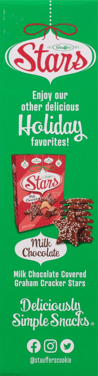 slide 9 of 13, Stauffer's Dark Chocolate Graham Cracker Stars 10 oz, 10 oz
