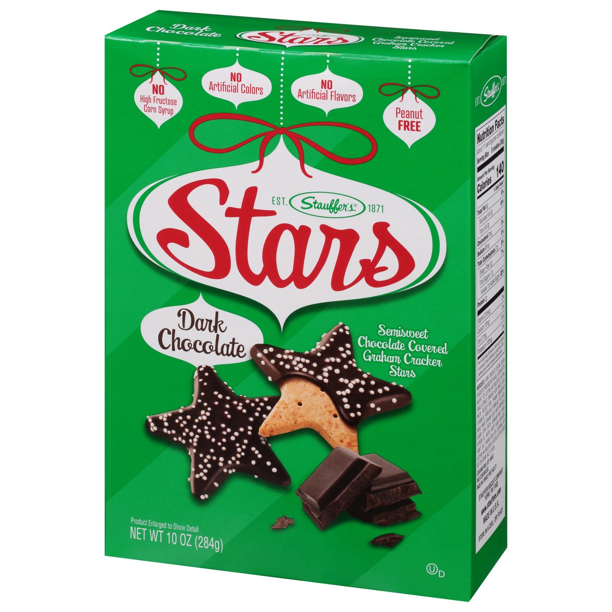 slide 5 of 13, Stauffer's Dark Chocolate Graham Cracker Stars 10 oz, 10 oz